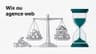 Wix ou agence web : quel choix pour une TPE sur trois ans ?
