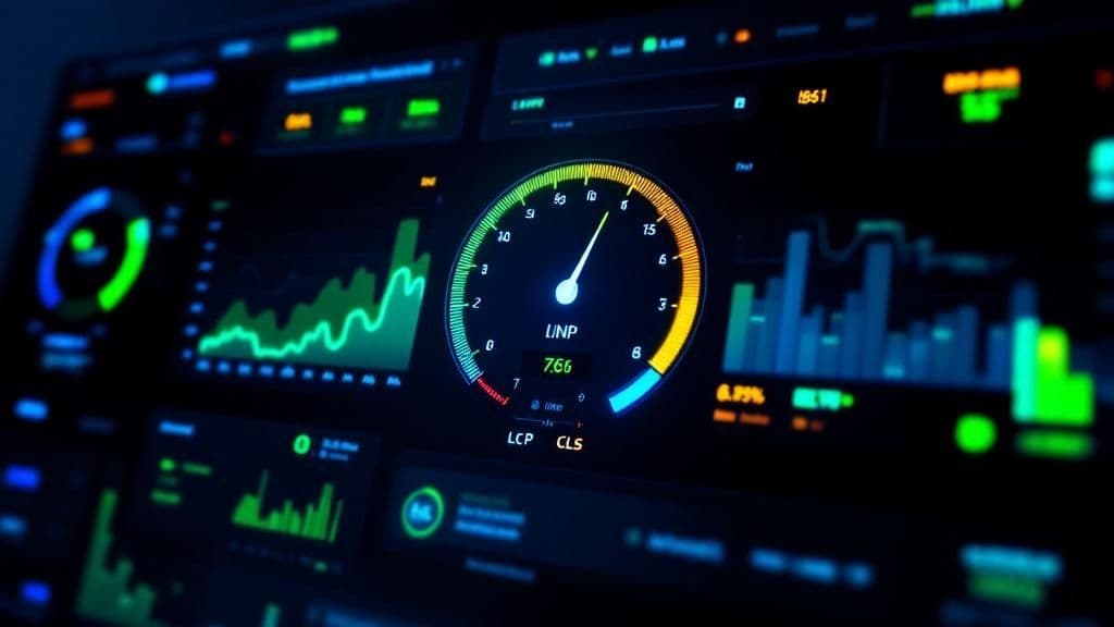 Core Web Vitals 2026 dashboard performance LCP INP CLS
