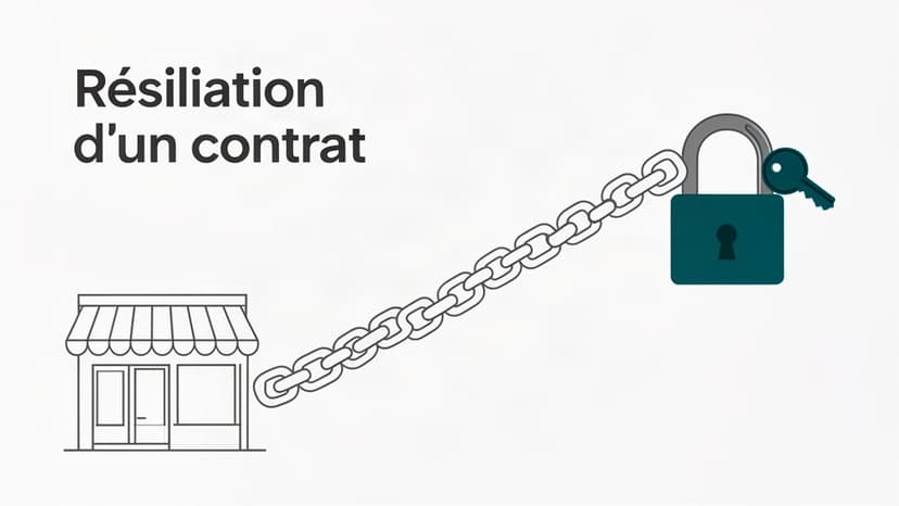 Résiliation d'un contrat de site internet : les recours d'une TPE