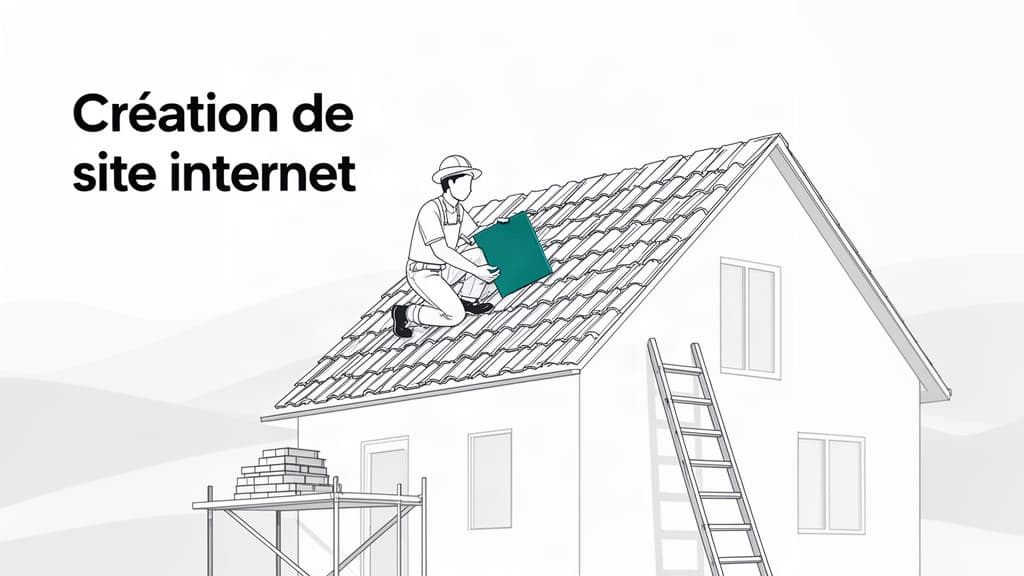 Création de site internet pour couvreur : obtenir des demandes de rénovation qualifiées