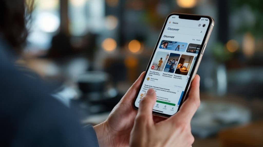 Google Discover flux personnalise mobile 2026