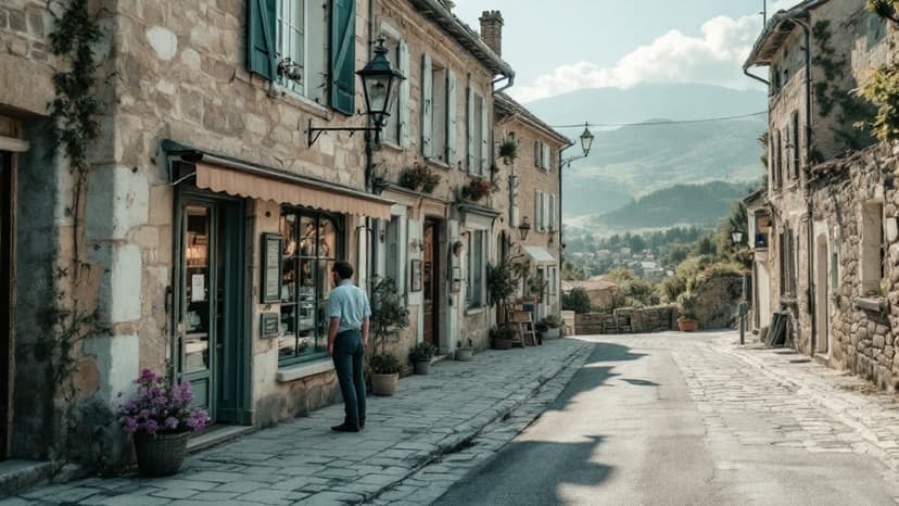 Rue commerçante d'Ussel : le terrain d'action d'une agence de communication à Ussel