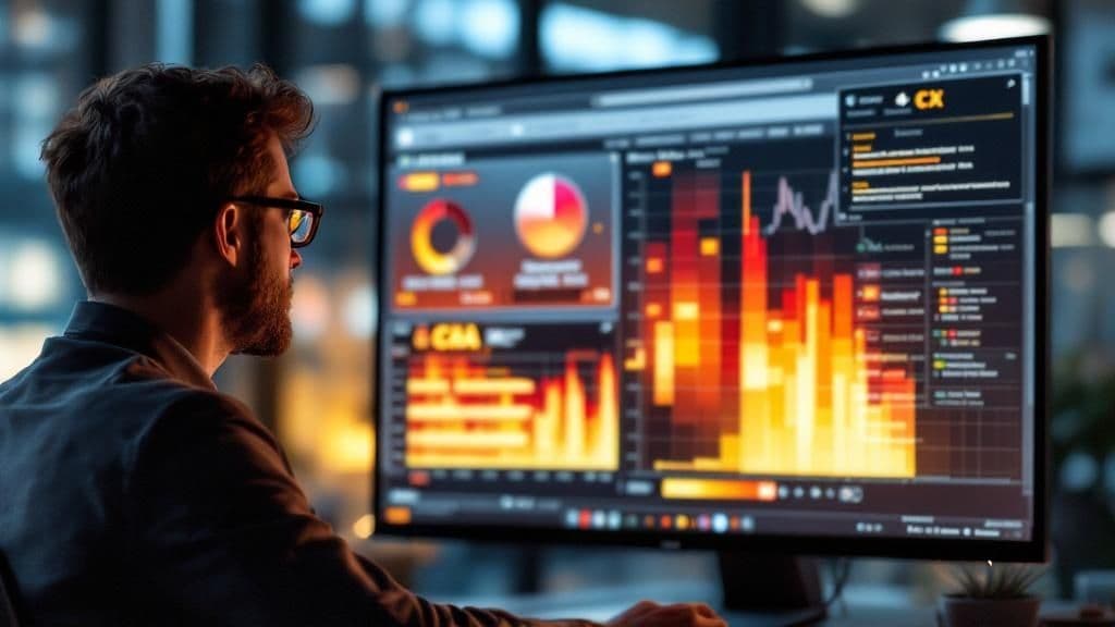 UX design heatmap taux conversion site web